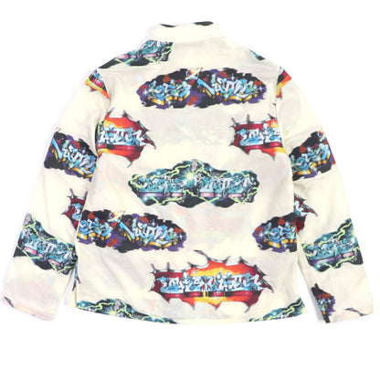 Louis Vuitton Graffiti Stand Collar Shirt S