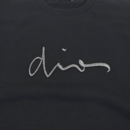 Dior Logo Embroidered Sweatshirt Black S
