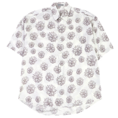 Dior Silk Etoile Pattern Short Sleeve Shirt