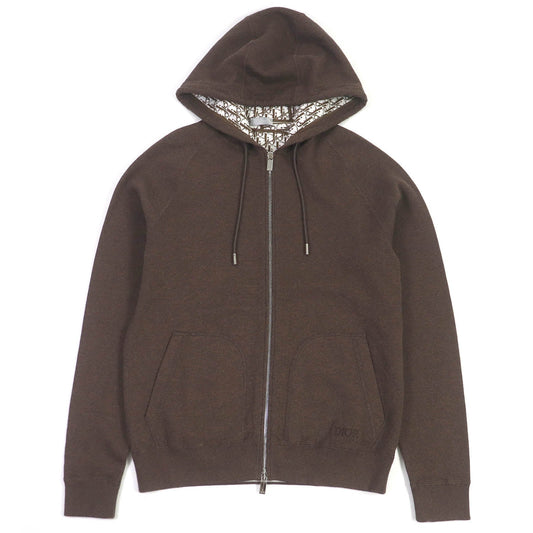 Dior Cotton Cashmere WZIP Parker Hoodie S