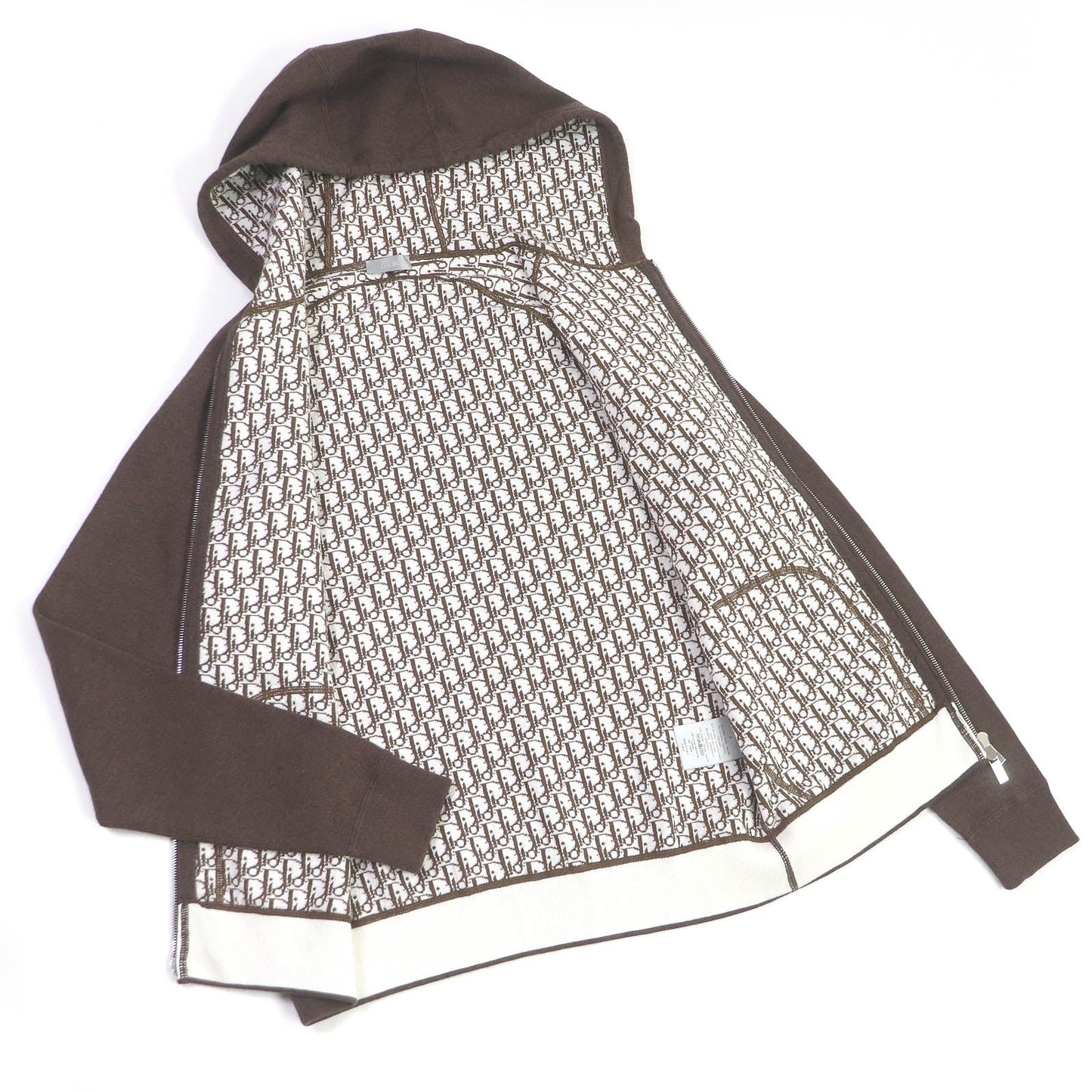Dior Cotton Cashmere WZIP Parker Hoodie S