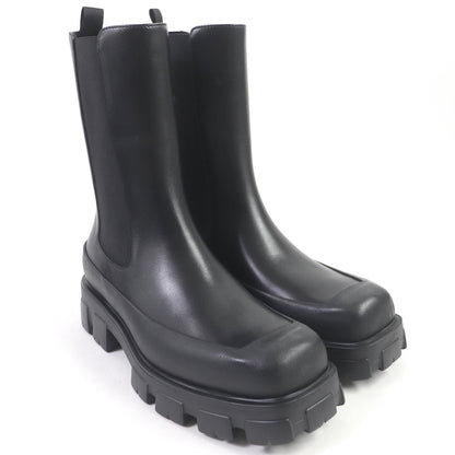 Prada Monolith Leather Chelsea Shoes 2UG007