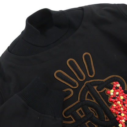 Dior Cactus Jack Mock Neck Anorak Sweatshirt Black