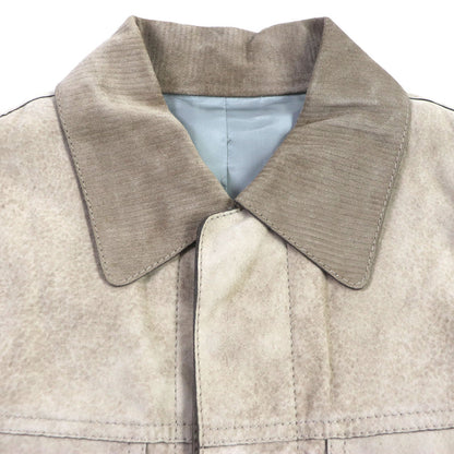 Dior×Cactus Jack Leather Jacket Sheep Leather Jacket
