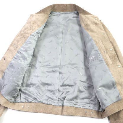 Dior×Cactus Jack Leather Jacket Sheep Leather Jacket