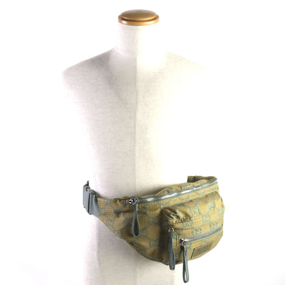 Gucci GG Ripstop Nylon Leather Belt Bag