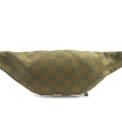 Gucci GG Ripstop Nylon Leather Belt Bag