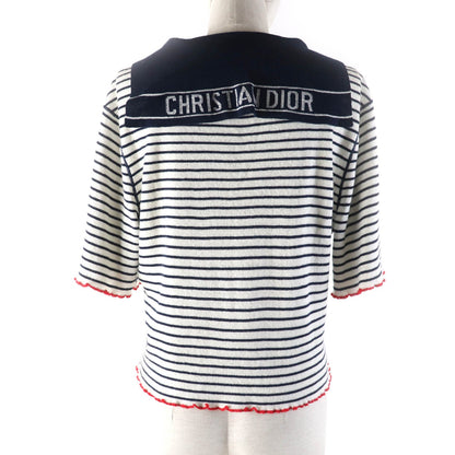 Dior Linen Cashmere Silk Knit Top Women