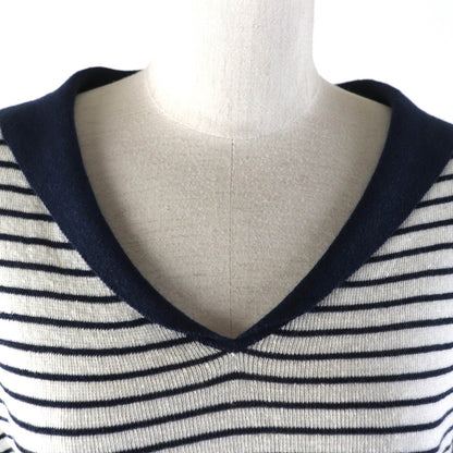 Dior Linen Cashmere Silk Knit Top Women