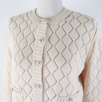 Chanel Cotton Polyamide Cardigan P75071