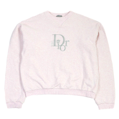 DIOR×ERL Oversized Cotton Nylon Fleece Sweatshirt M