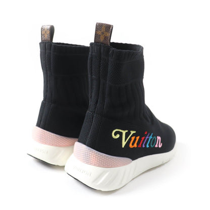 Louis Vuitton Aftergame Logo Sneakers Black 37.5