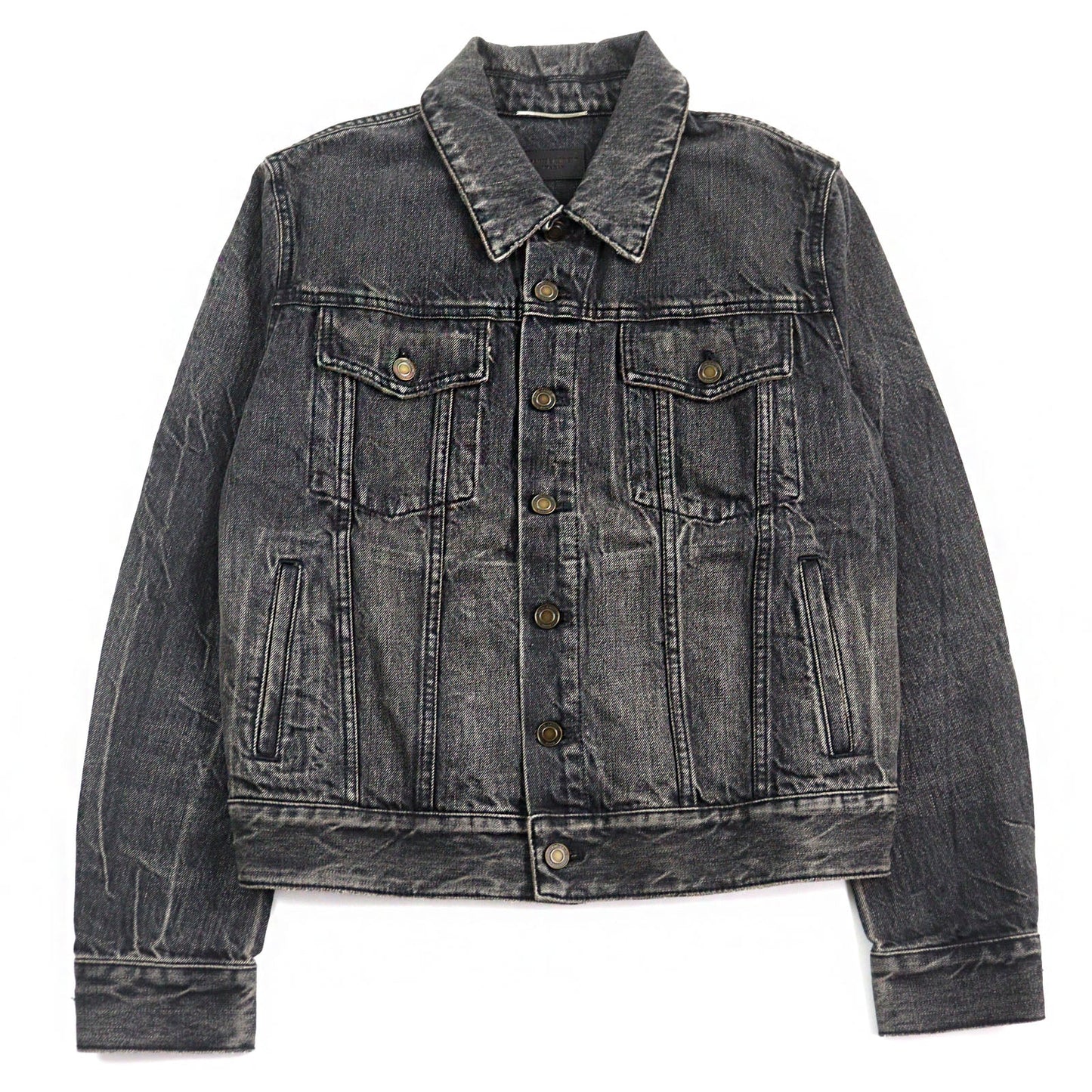 Saint Laurent Denim Jacket Dark Gray S