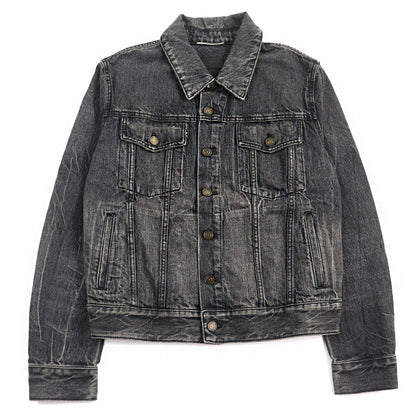 Saint Laurent Denim Jacket Dark Gray S