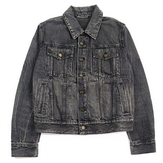 Saint Laurent Denim Jacket Dark Gray S