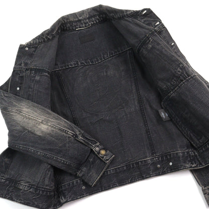 Saint Laurent Denim Jacket Dark Gray S