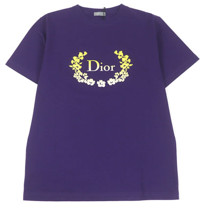 Dior Logo T-shirt Purple M