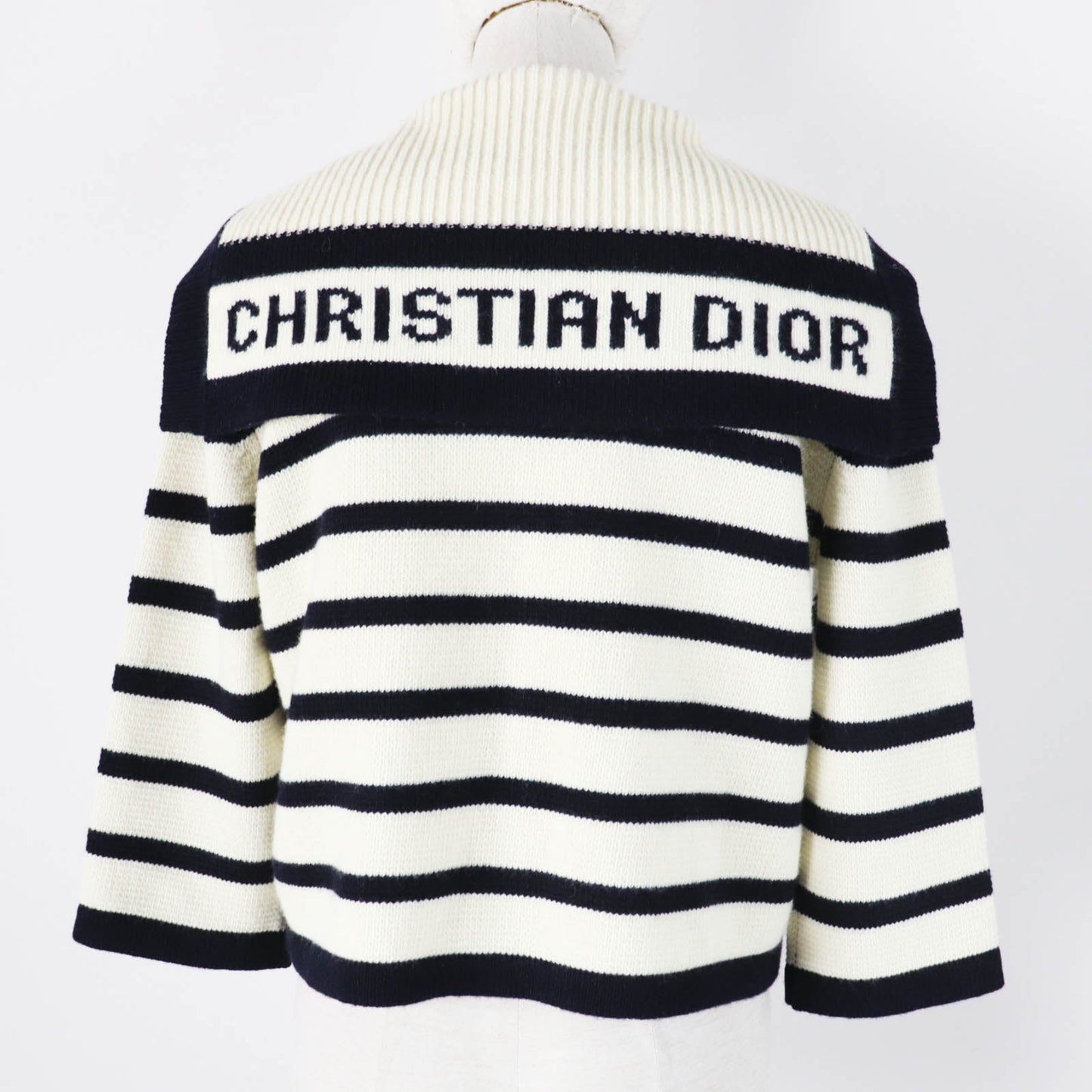 Dior Wool Cashmere Knit Sweater Cardigan