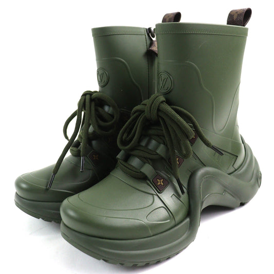 Louis Vuitton Arclight Monogram Rain Boots Khaki