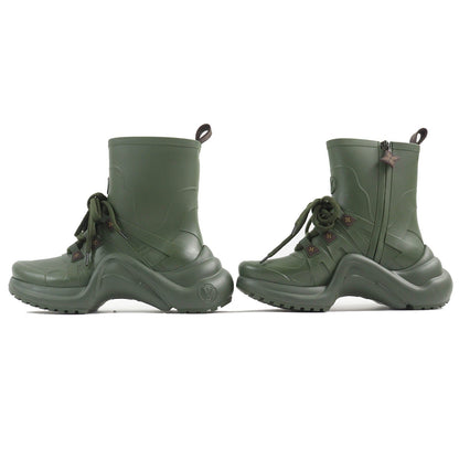 Louis Vuitton Arclight Monogram Rain Boots Khaki