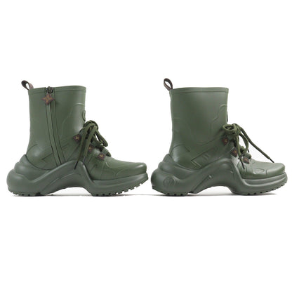 Louis Vuitton Arclight Monogram Rain Boots Khaki
