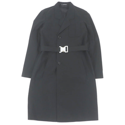 Dior Cotton Chester Coat Black 44