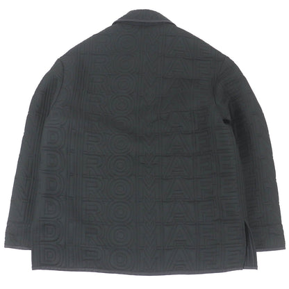 FENDI MARC JACOBS Logo Quilted Jacket Black