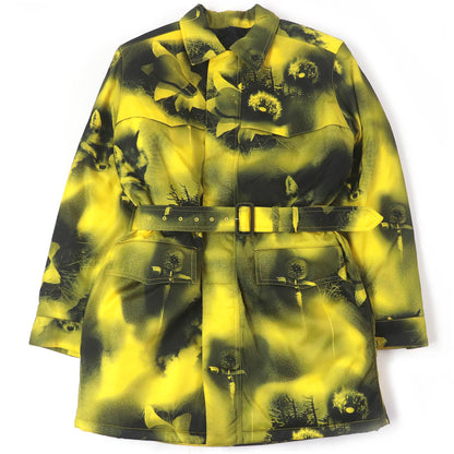 Prada Re-Nylon Triangle Logo Padded Coat
