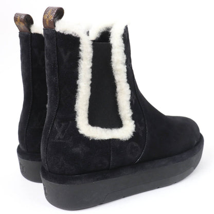 Louis Vuitton Aspen Chelsea Boots Suede 37.5