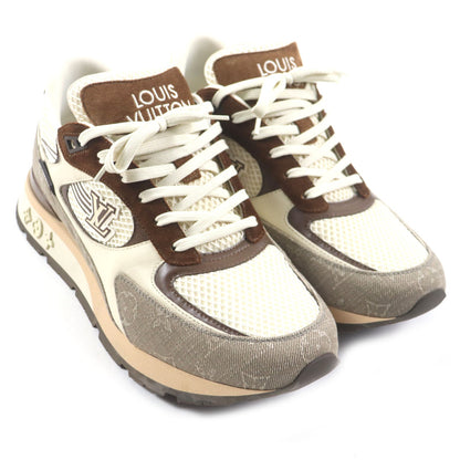 Louis Vuitton Suede Leather Sneakers Brown