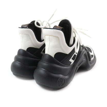Louis Vuitton Monogram High Cut Sneakers 35.5