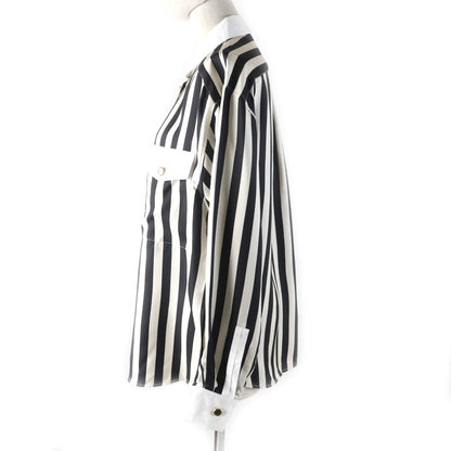 Saint Laurent Silk Long Sleeve Shirt Women