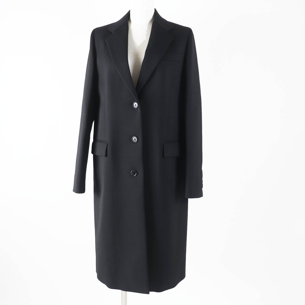 Prada Chester Wool Polyurethane Coat