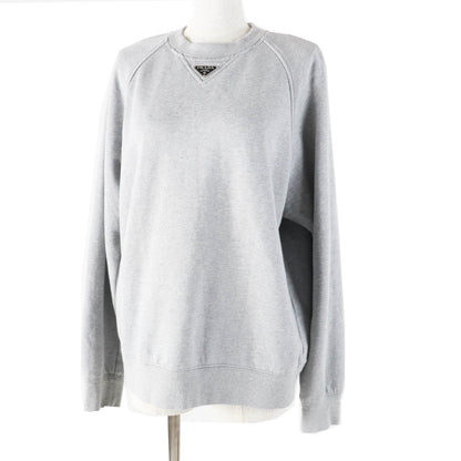 Prada Triangle logo Cotton Sweatshirt