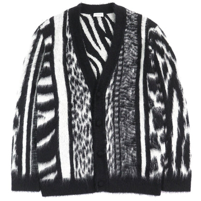 Saint Laurent Paris Mohair Nylon Cardigan