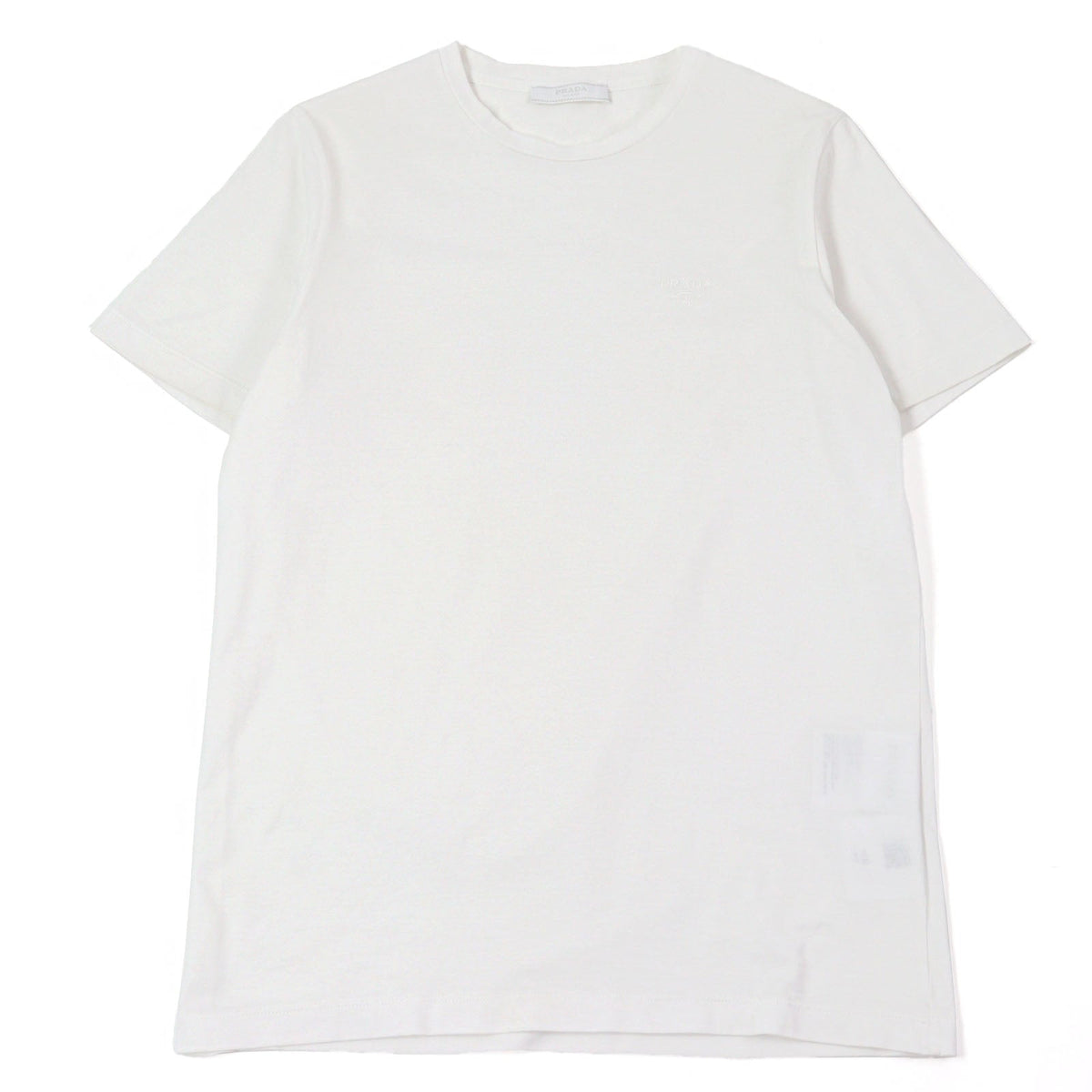 Prada Embroidered logo Cotton T-shirt