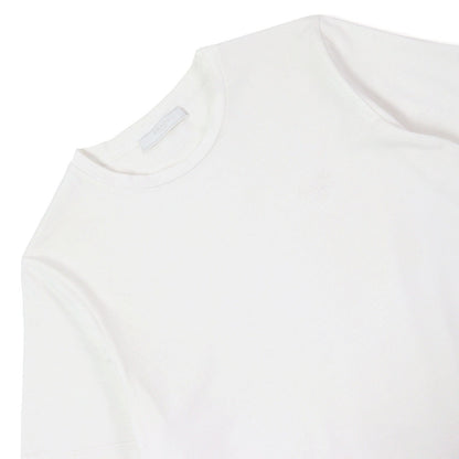 Prada Embroidered logo Cotton T-shirt
