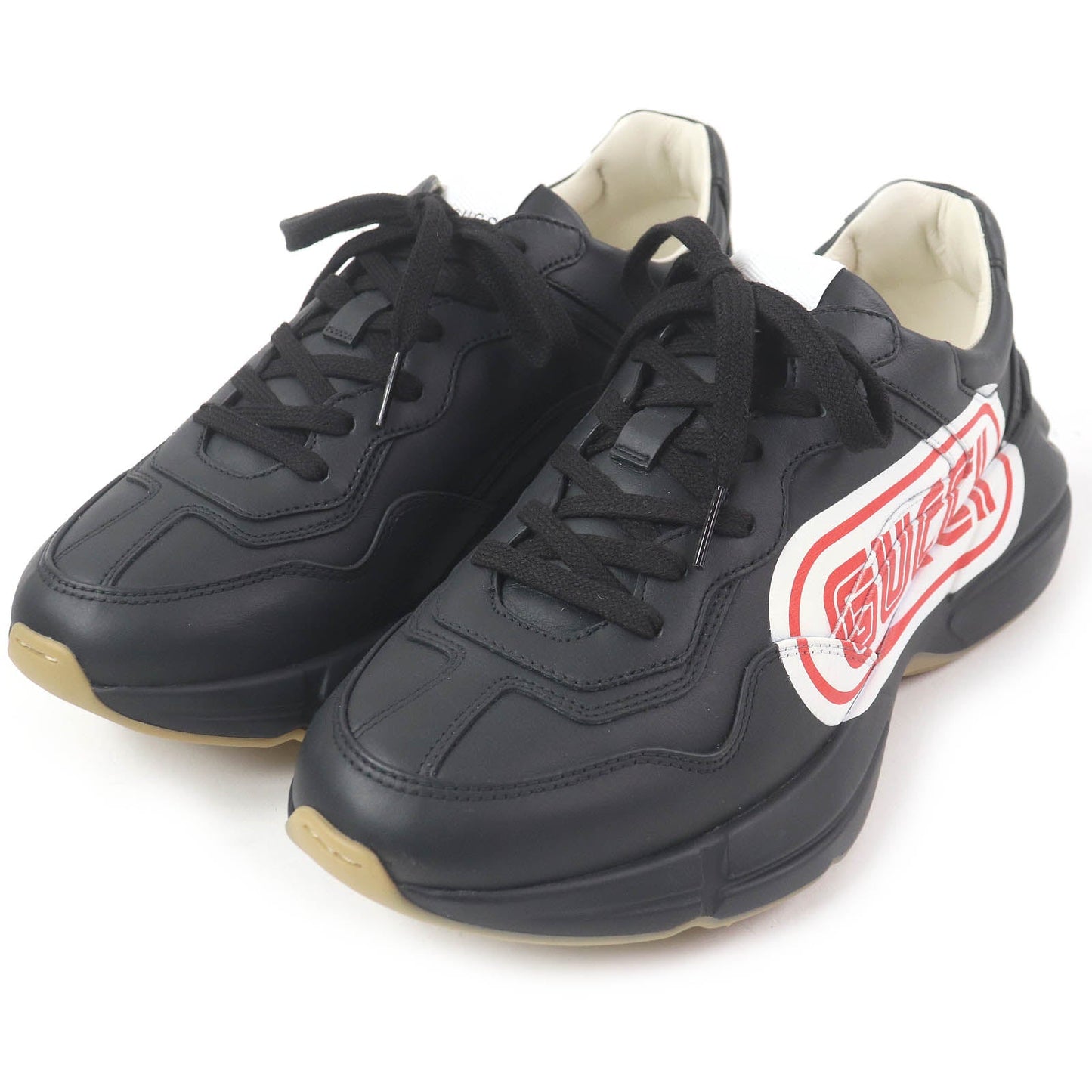 Gucci Ryton With logo Leather Sneakers