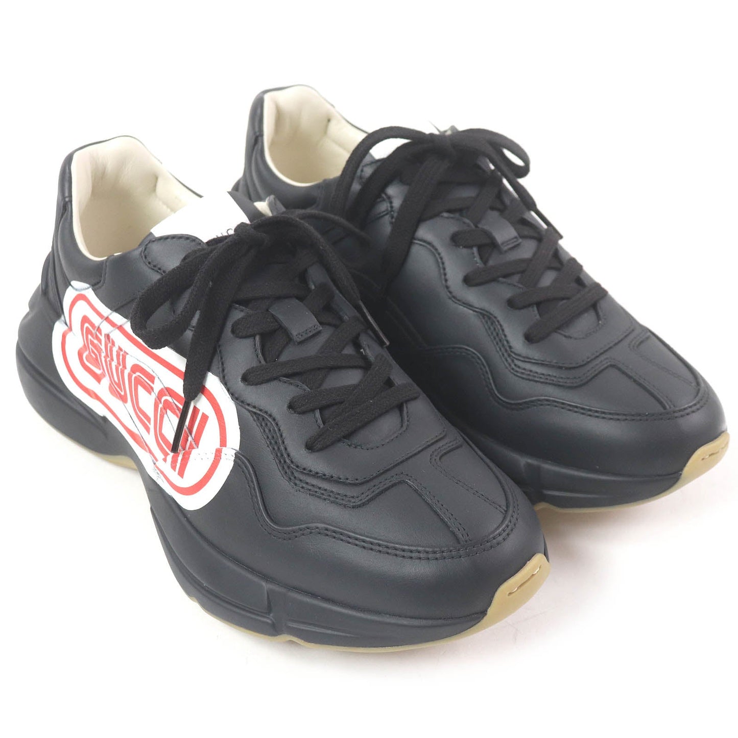 Gucci Ryton With logo Leather Sneakers