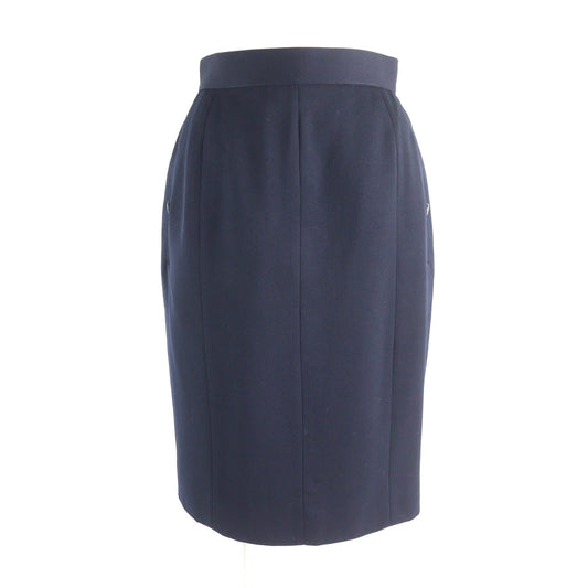 Chanel P04471 Wool Skirt