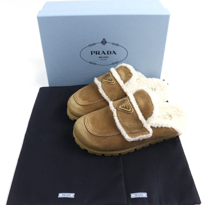 Prada 1S711M Suede leather Slippers
