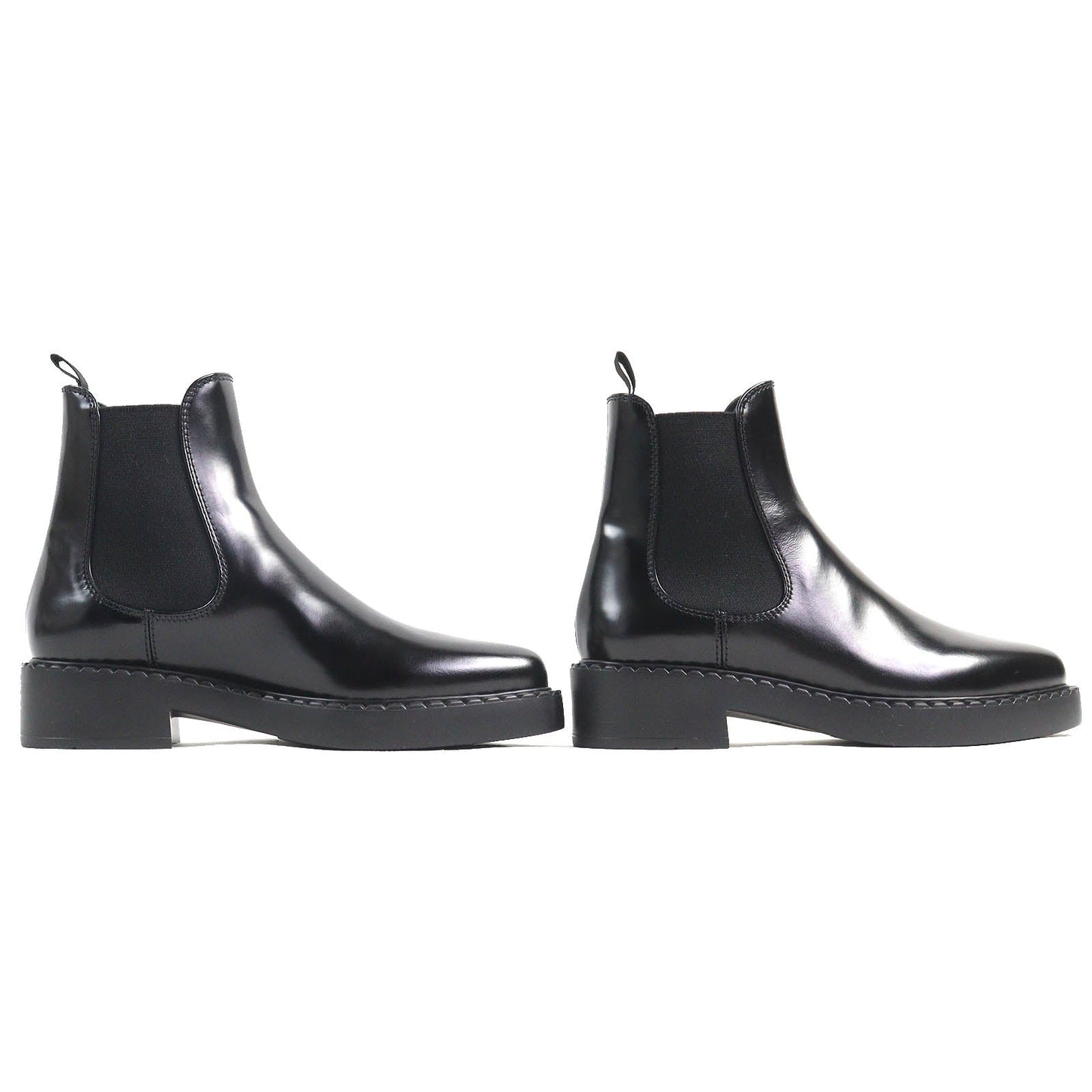 Prada Chelsea Boots Brushed leather Boots