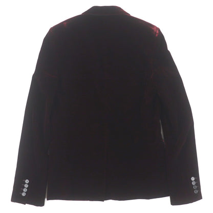 Saint Laurent Paris tailored jacket Velour Silk Lined Jacket