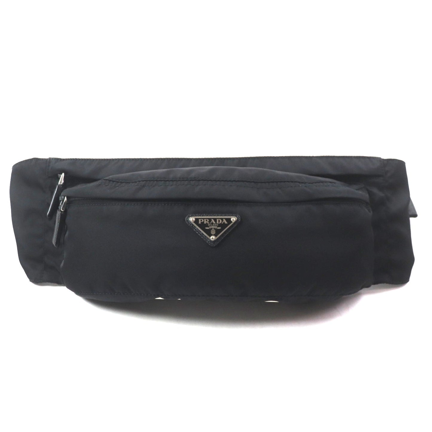 Prada 2VL132 Nylon Saffiano Leather Belt Bag