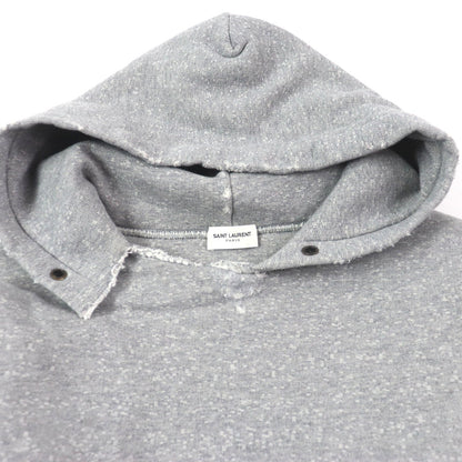 Saint Laurent Back Print Cotton Pullover