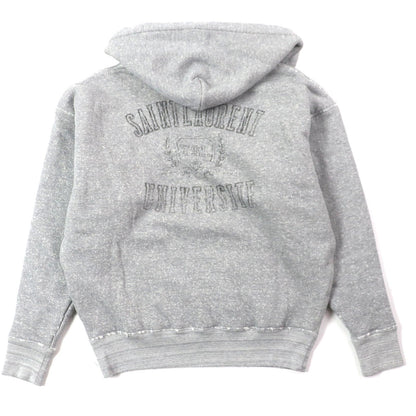 Saint Laurent Back Print Cotton Pullover