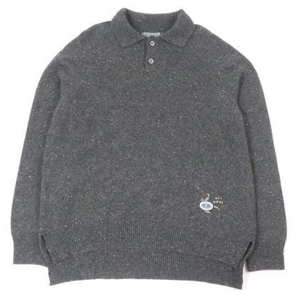 Dior Lily of the valley logo patch Cashmere Knitwear