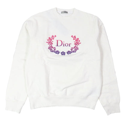 Dior logo embroidery cotton polyester sweatshirt