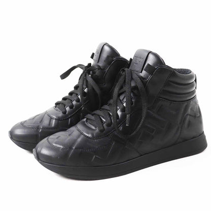 Fendi FF logo leather sneakers