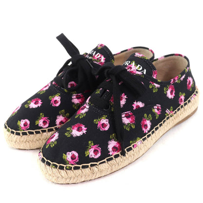 Prada Gabardine Canvas Espadrilles